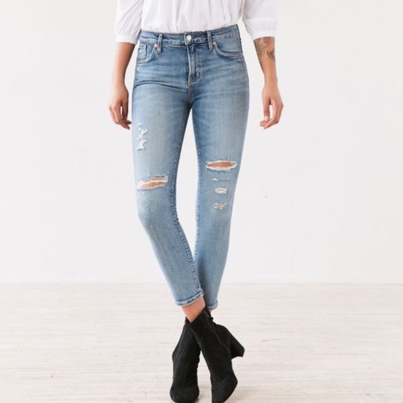 Agolde Denim - Agolde Sophie High Rise Skinny in Outsider